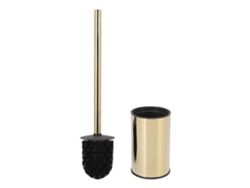Juego De Cepillo De Inodoro De Acero Inoxidable Para Baño, Soporte Compacto