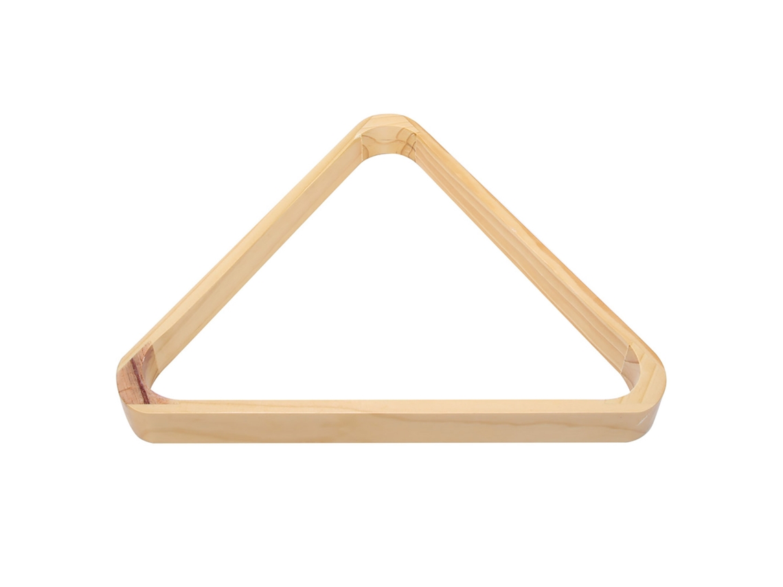 Soporte Profesional De Madera Triangular Y Romboidal Para Bolas De Billar Y Snooker - Accesorio Deportivo
