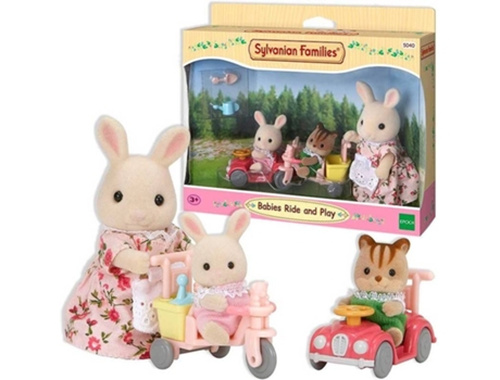 Figuras SYLVANIAN FAMILIES Babies Ride and Play