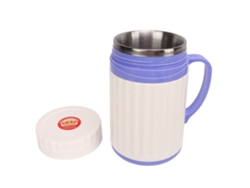 Recipiente De Acero Inoxidable De 650 Ml Para La Recolección De Semen De Cerdo, Con Tapa Aislante Y Bandas Elásticas, Para Uso Veterinario.