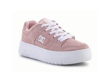 Zapatos de Mujer DC Manteca Platform Piel Rosa (39)