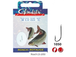 Conjunto de 10 ganchos GAMAKATSU Roach LS-1050