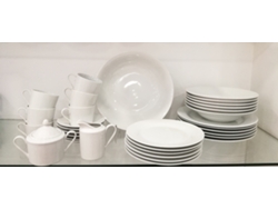 Conjunto de 33 Piezas de Porcelana Mikasa Minimal