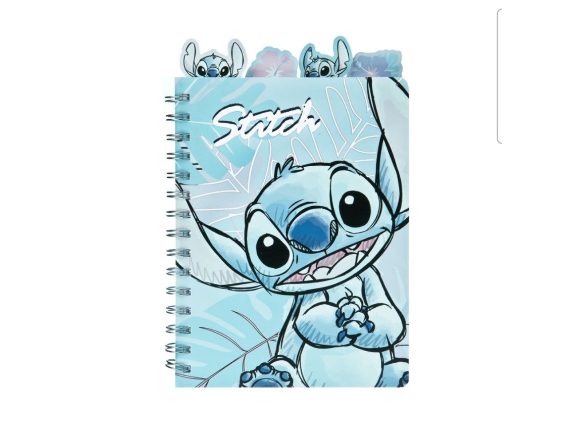 Cuaderno Stitch A5 con separadores bajo cubierta