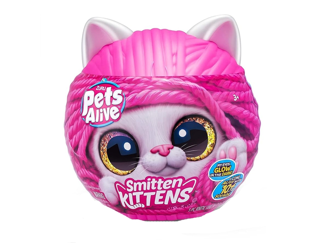 Peluche Interativo Gatinho Smitten Kittens ZURU