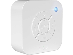 Máquina De Ruido Blanco Con 6 Sonidos Relajantes Y 4 Cunas Portátiles Para Relajación Y Sueño, Con Luz Nocturna Y Control Remoto.