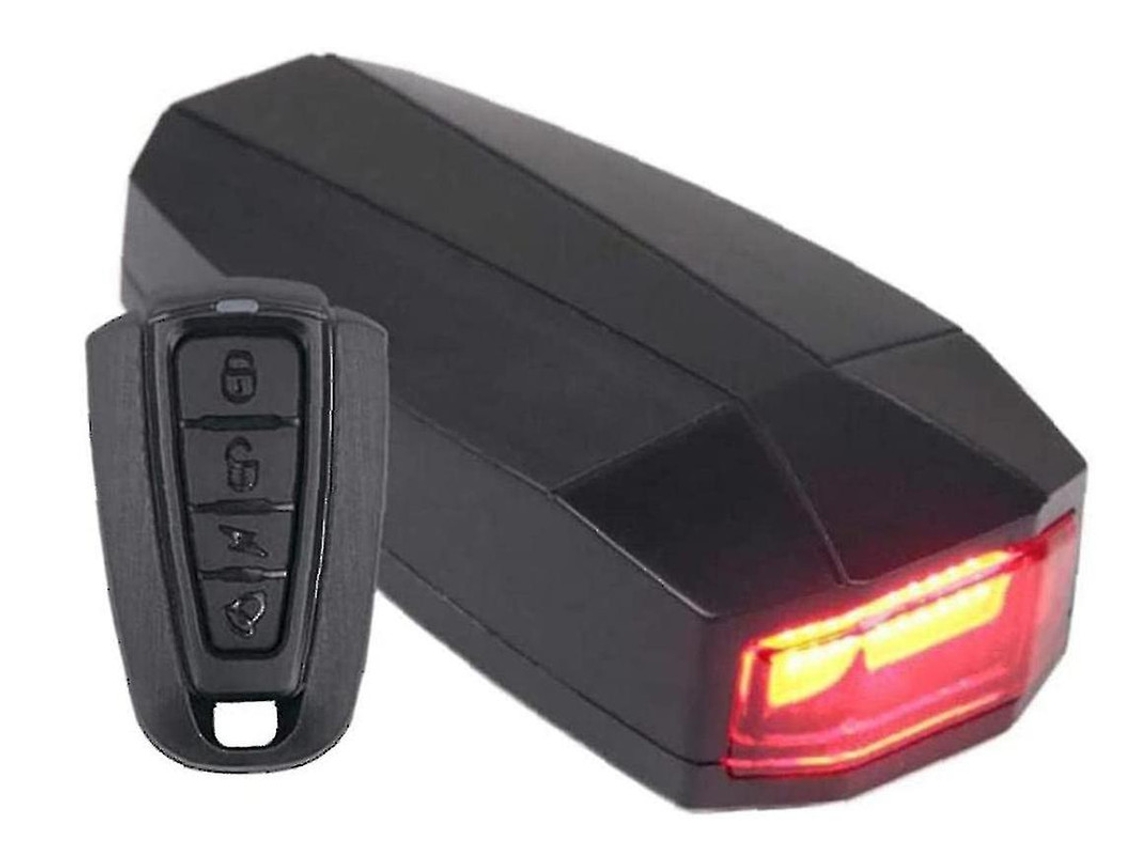 Juego de luces traseras recargables para bicicleta Yizhood, color negro