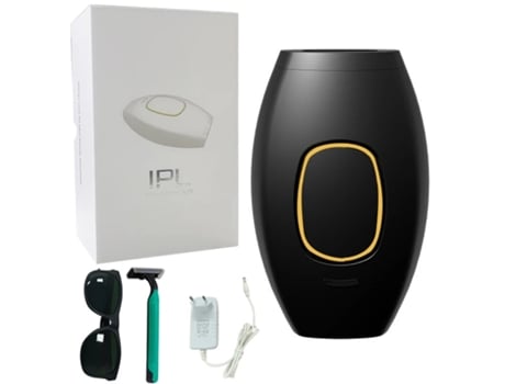 Depiladora Láser Profesional Ipl Fotoepiladora Rostro Cuerpo Foto Permanente Luz Pulsada Color Negro GENERIC