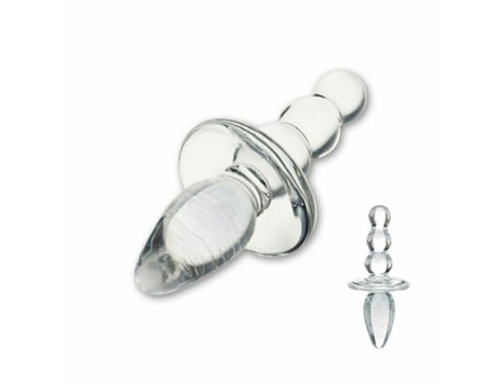 Plug Anal De Vidro Com Forma De Esferas Titus Glas 62845
