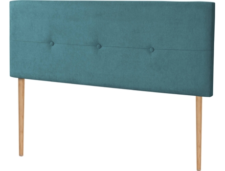 Cabecero DHOME Tapizado (Turquesa - Tela - 105 x 5 x 105 cm)