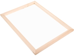 Marco Fotos Madera 30x40 Pintura Diy Vacío Natural Práctico Decoración Paredes Hogar Oficina Soporte Lienzo Cm