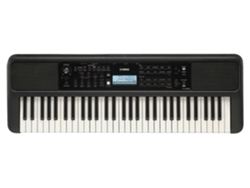 Teclado MIDI PSR E383 de 61 teclas USB negro YAMAHA