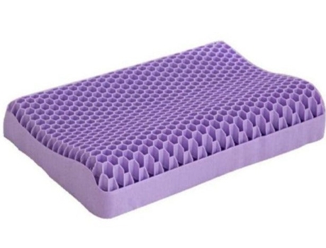 Almohada Cervical de Panal 3D Confort Anti-Dolores de Cuello