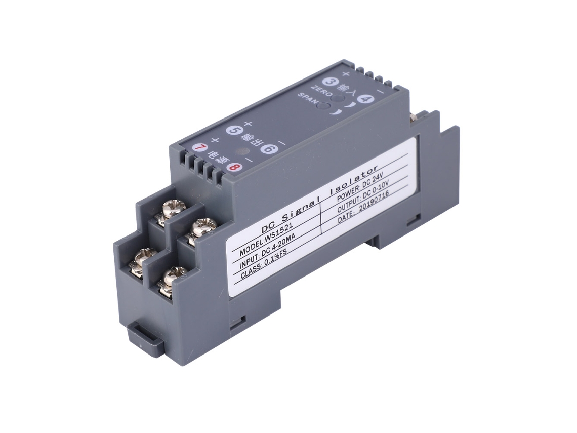 Módulo De Aislamiento Convertidor De Voltaje A Corriente Cc Ws1521 De 4-20 Ma A 0-10 V