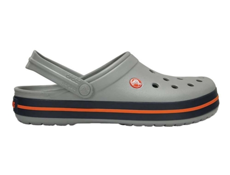 Zuecos CROCS Crocband Mujer (36-37 - Gris)