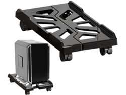 Soporte De Suelo Para Pc | Base De Torre | Estructura Con Ruedas Giratorias De Alta Resistencia
