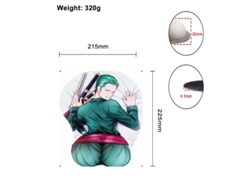 Alfombrilla de ratón de muñeca de silicona 3D de dibujos animados de anime G05 Lh-395 SIURN