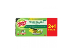 Paquete. 3 Fregones De Fibra Verde Salvam Pregos7 100309866 Scotch Brite