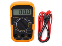 Multímetro Digital Portátil Dt830d+, Comprobador De Voltaje, Ajuste Manual, Para Laboratorio/fábrica.