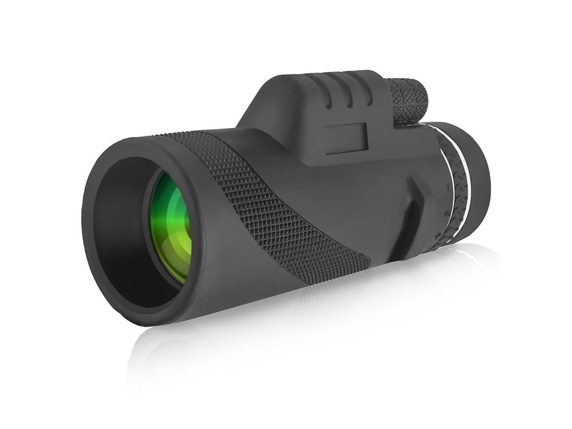 Telescopio Bak4 de alta potencia con montaje rápido para smartphone, color negro Gusshious