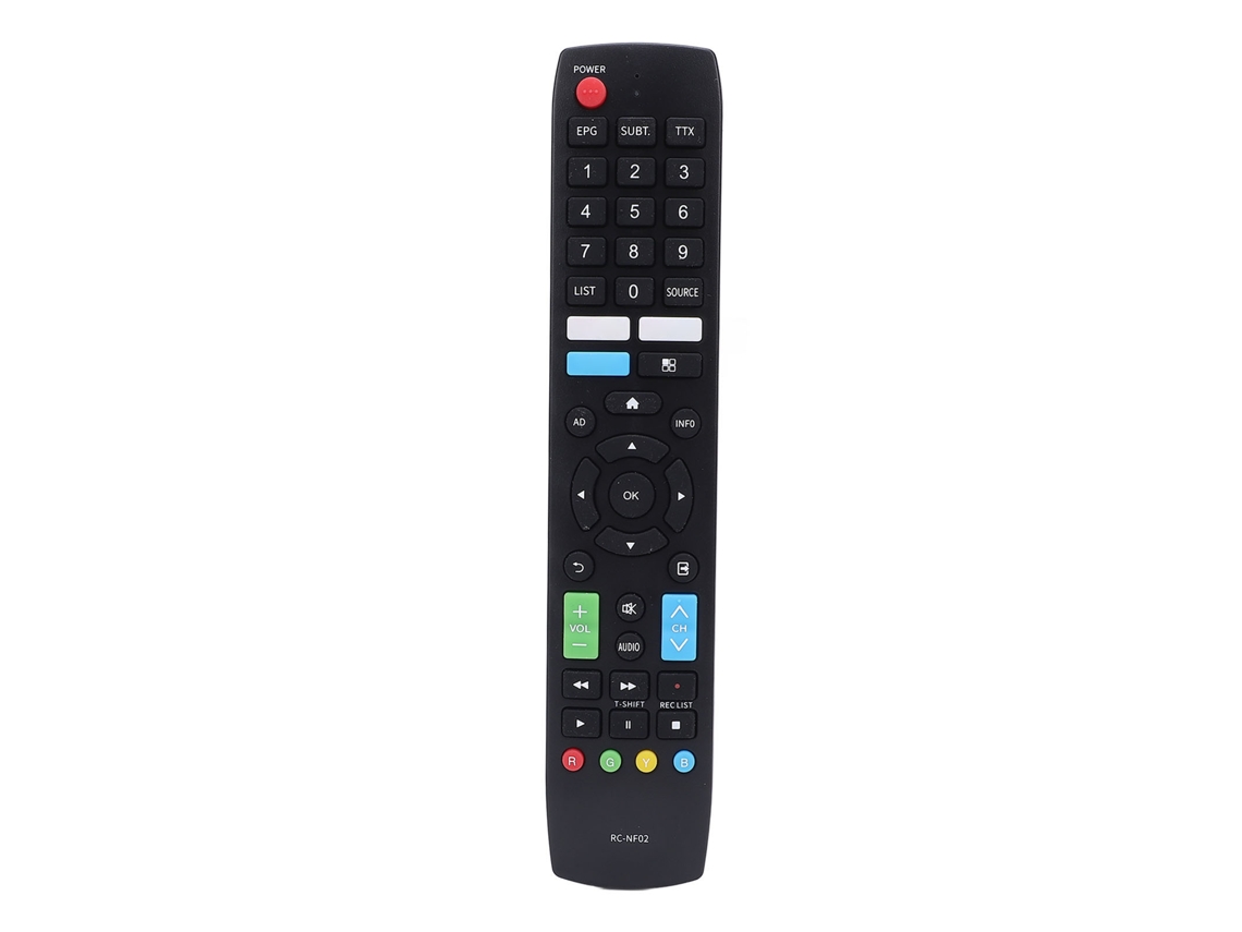 Controle Remoto Substituto Rc-nf02 Para Tvs 32hs534an 40hs534an 43hs534an 50hs534an 55hs534an 65hs534an