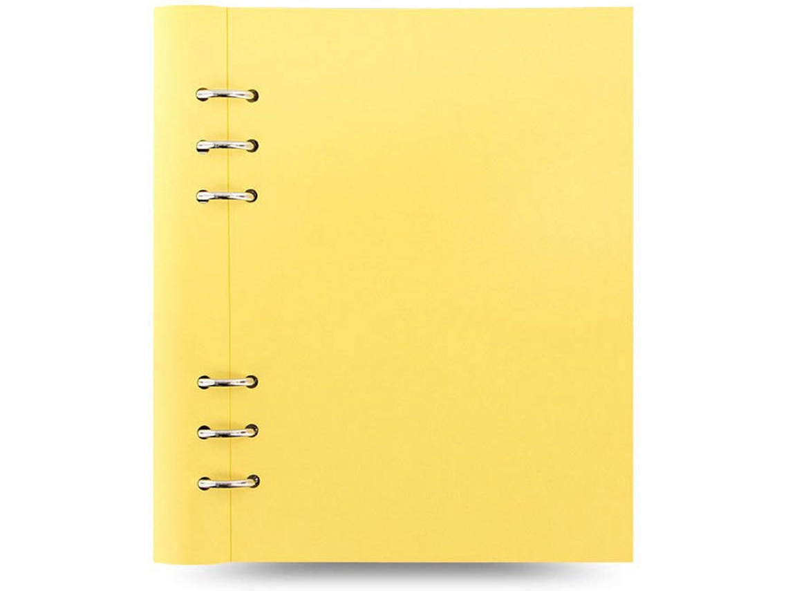 Notebook FILOFAX   Clipbook  Classic Pastels  (Amarillo - A5)