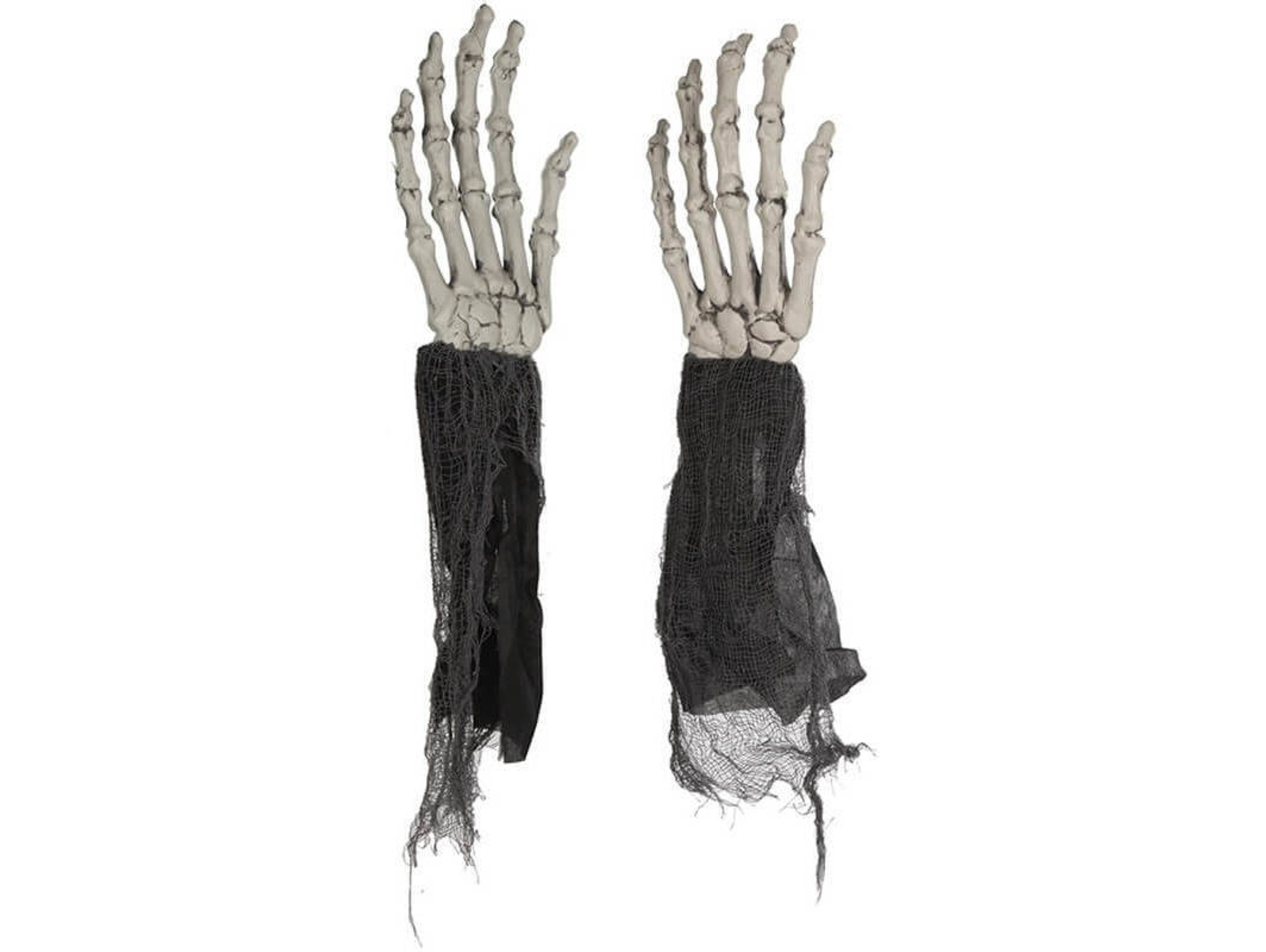 Decoraciones de Halloween DISFRAZZES Manos de Esqueleto (2 Un - 60 cm)