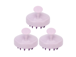 Juego De 3 Cepillos De Masaje Para Cabello Y Cuero Cabelludo - Elimina La Caspa - Herramienta De Cuidado Para Hombres Y Mujeres