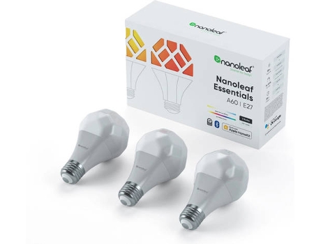 LÂMPADA NANOLEAF A60/E27 ESSENTIALS 3X