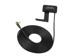 Antena Ativa Digital Dab/dab+ Para Carro Com Conexão Smb Ângulo Retto Montagem Em Vidro