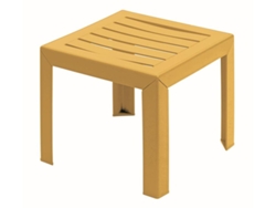 Mesa auxiliar Grosfillex Miami (plástico amarillo)