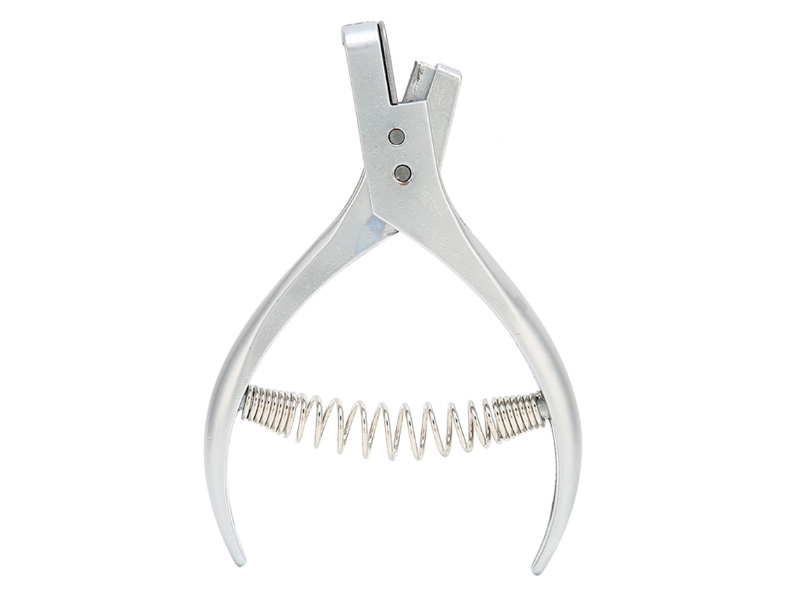 Perforadora De Cuero Portátil Para Correas De Reloj Y Cinturones - Acero Duradero