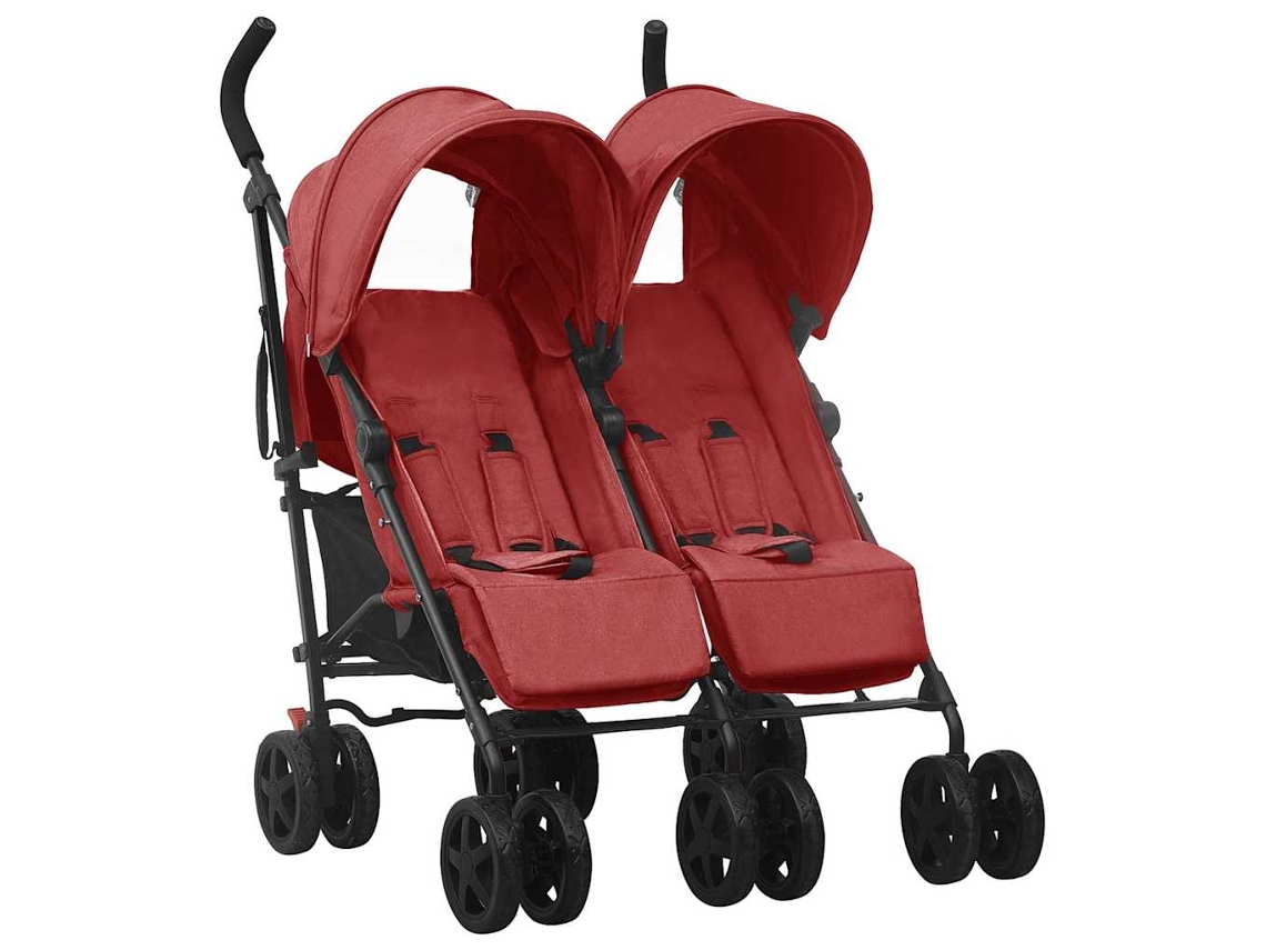 Silla gemelar VIDAXL Rojo