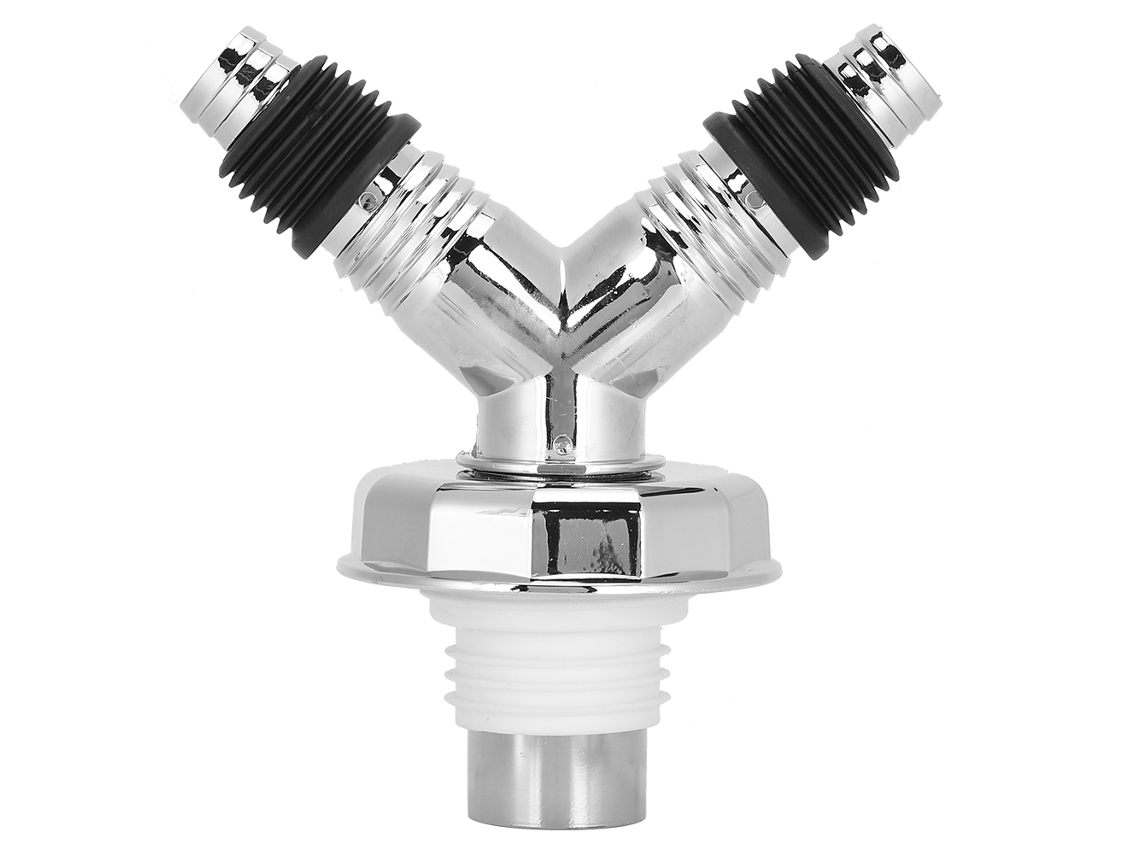 Conector en Y para desagüe de suelo (conecta lavadora y sellado)