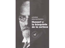 Libro Husserl Y La Búsqueda De La Certeza de Leszek Kolakowski (Español)