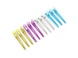 12pcs Pinzas Para Pelo De Pico De Pato Antideslizantes Portátiles Para Cabello Grueso