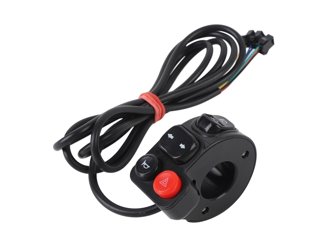 Interruptor De Guidão De Moto 4 Em 1 (farol, Sinalizador)