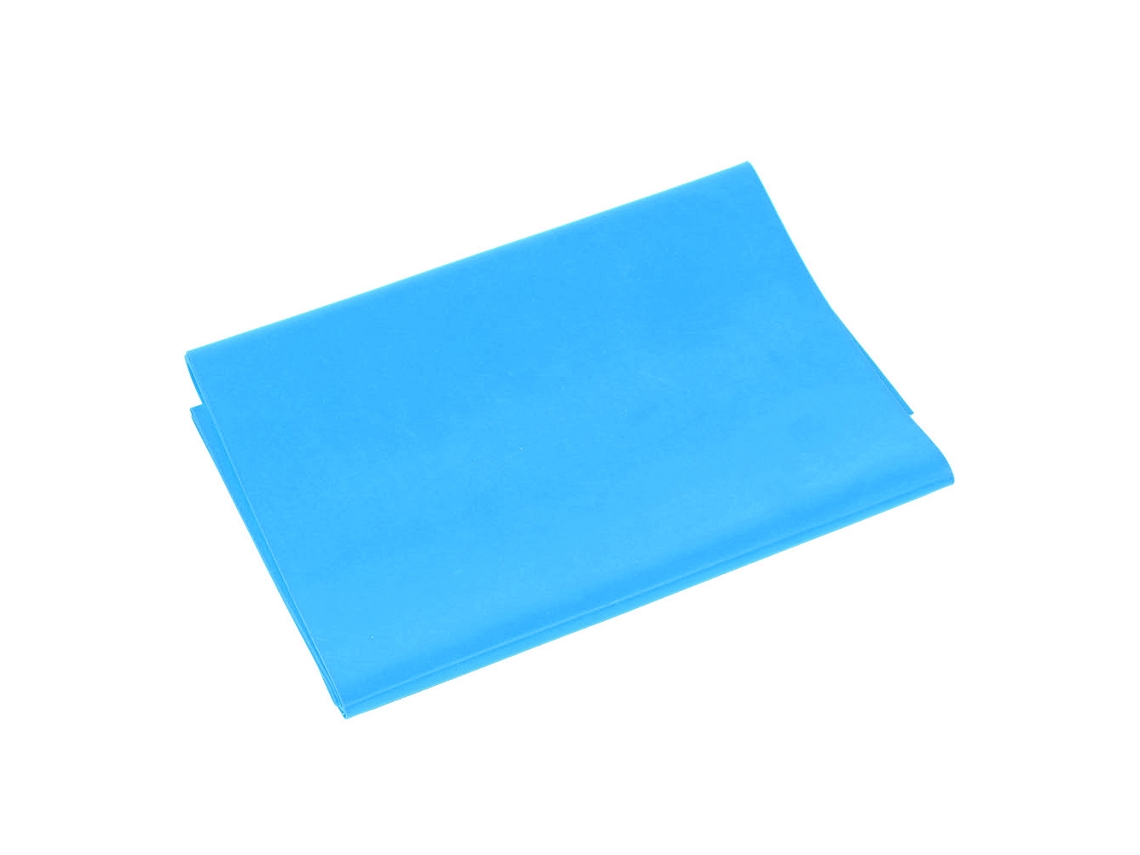 Banda De Resistencia Para Yoga Y Fitness, 1,2 M, Elástica, De Látex, Azul, Para Entrenamiento Muscular Y Flexibilidad.