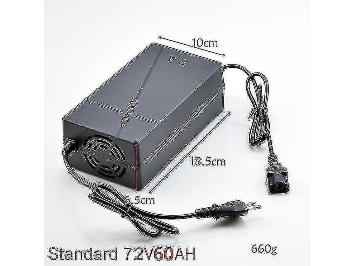 Cargador Inteligente Para Baterías De Plomo-ácido De 48v, 60v, 72v, 96v Y 50ah Para Triciclos Eléctricos, Bicicletas, Patinetes, Quads Y Karts.