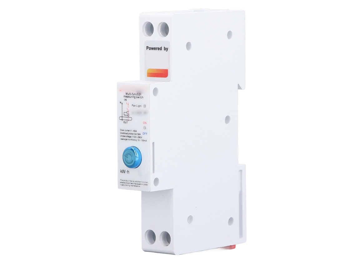 Control Remoto Mediante Aplicación Para Carril Din, Monitorización, Alimentación Inteligente, Wifi, Ca 110-280 V