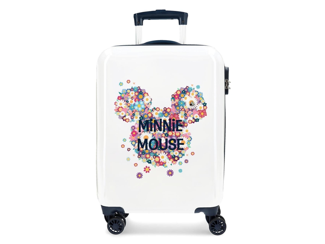 Maleta de Cabina DISNEY Minnie Sunny Day Flores 55cm Rígida Azul