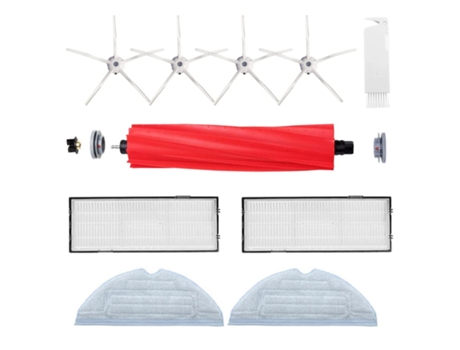Acessórios para almofada de esfregão com escova lateral roborock s7 t7s t7 plus