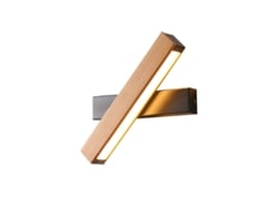 Aplique De Pared Para Salón Y Recibidor, Aplique Led, 4w 400lm, Aplique De Pared Interior De Madera Giratorio 360°, Luz Blanca Cálida 3000k