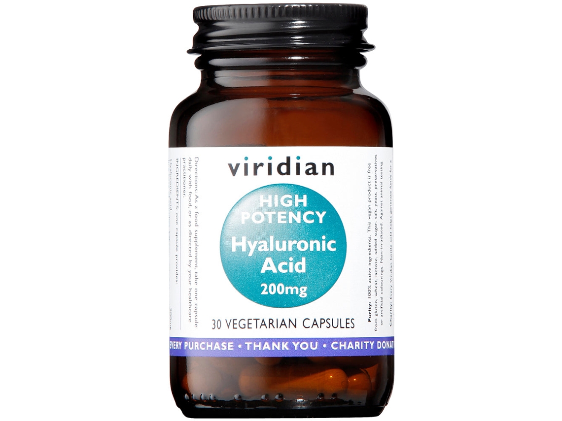 Viridian High Potency Hyaluronic Acid 200mg 30's