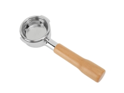 Portafiltro De Café Sin Fondo De 58 Mm De Aleación De Aluminio Con Mango De Madera Para Expobar C1 Beech
