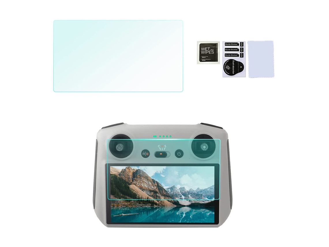 Filme De Vidro Temperado 9h Para Tela Controle Remoto Rc Mini 3 Pro Anti-arranhões Acessórios