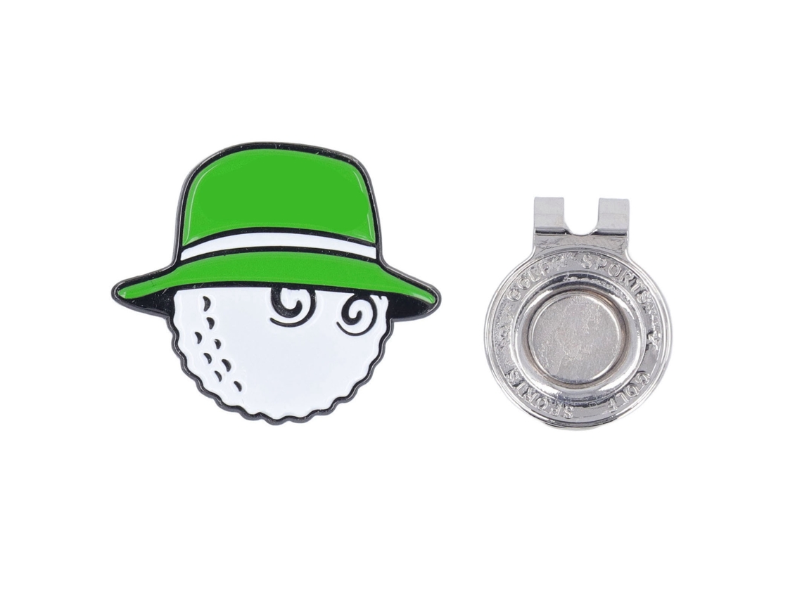 2026-clip Para Gorra Con Marcador Magnético Para Pelota De Golf Anti-oxidante Para Hombres Mujeres Adultos Verdes