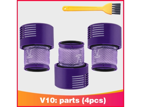 Filtro lavable Hepa, accesorios de unidad para Dyson V10 Sv12 Cyclone Absolute Animal, limpieza Total, filtros de aspiradora, repuestos