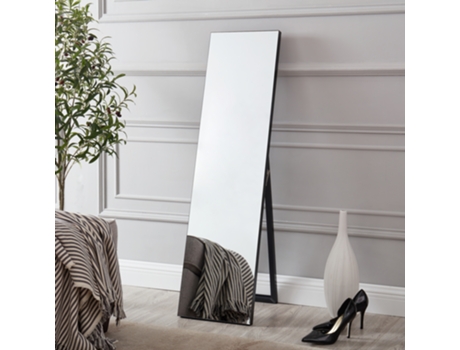 Espejo de Pie EN.CASA (Plástico - 151 x 36 cm - Negro)