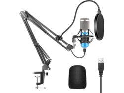 Kit Micrófono condensador NEEWER USB (Azul)